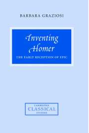 Inventing Homer; The Early Reception of Epic (Paperback / softback) 9780521038133