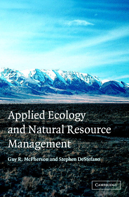 Applied Ecology and Natural Resource Management (Hardback) 9780521811279