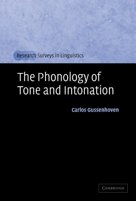 The Phonology of Tone and Intonation (Hardback) 9780521812658