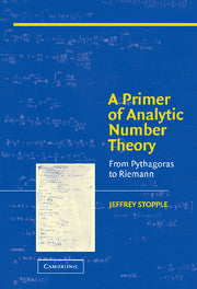 A Primer of Analytic Number Theory; From Pythagoras to Riemann (Hardback) 9780521813099