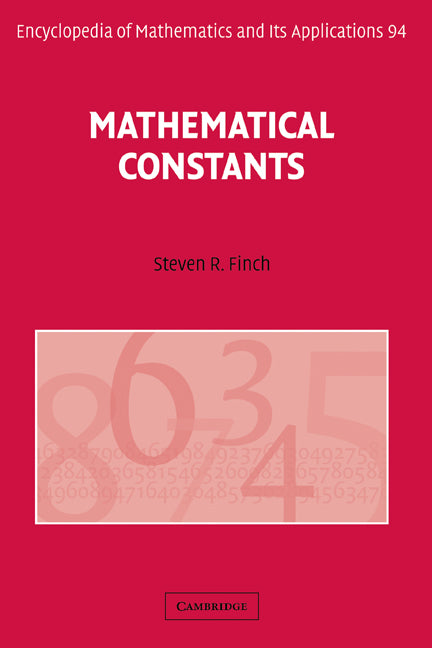 Mathematical Constants (Hardback) 9780521818056