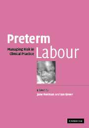 Preterm Labour; Managing Risk in Clinical Practice (Paperback / softback) 9781107403710