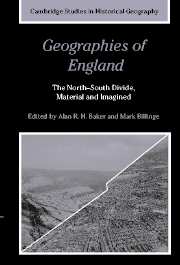 Geographies of England; The North-South Divide, Material and Imagined (Paperback) 9780521173254