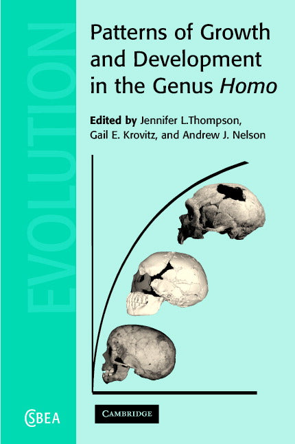 Patterns of Growth and Development in the Genus Homo (Hardback) 9780521822725