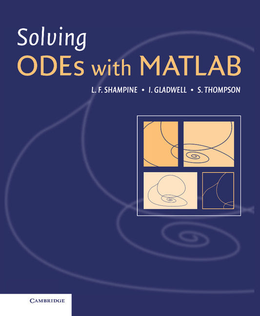 Solving ODEs with MATLAB (Hardback) 9780521824040