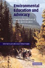 Environmental Education and Advocacy; Changing Perspectives of Ecology and Education (Paperback) 9780521112390