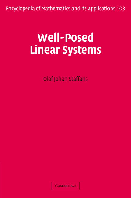 Well-Posed Linear Systems (Hardback) 9780521825849