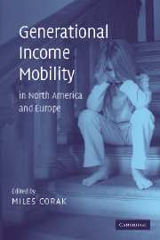 Generational Income Mobility in North America and Europe (Paperback / softback) 9781107402812