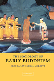 The Sociology of Early Buddhism (Paperback / softback) 9780521025218