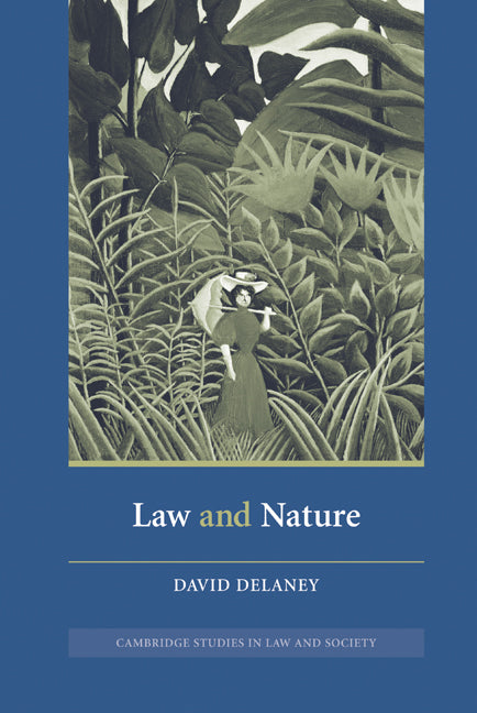 Law and Nature (Hardback) 9780521831260