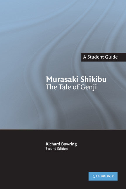 Murasaki Shikibu: The Tale of Genji (Hardback) 9780521832083