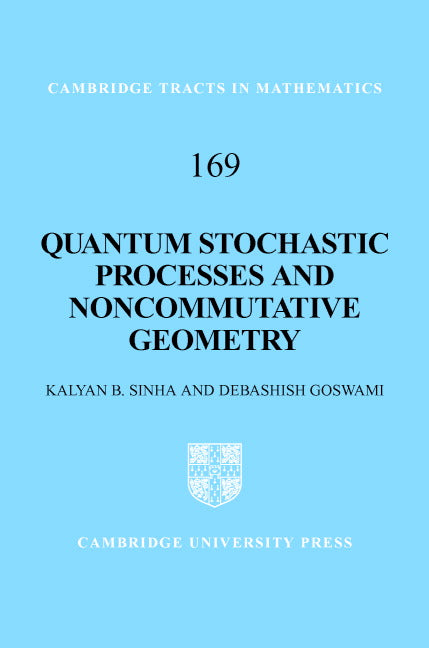 Quantum Stochastic Processes and Noncommutative Geometry (Hardback) 9780521834506