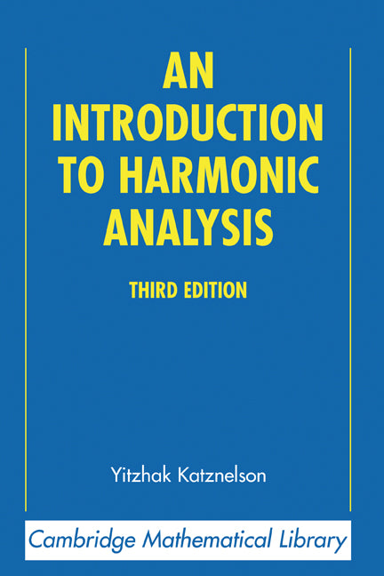 An Introduction to Harmonic Analysis (Hardback) 9780521838290