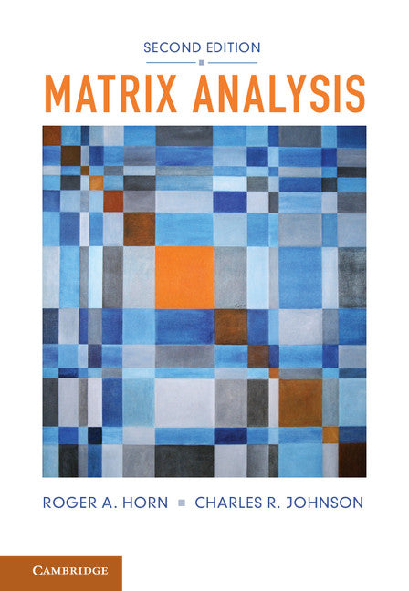 Matrix Analysis (Hardback) 9780521839402