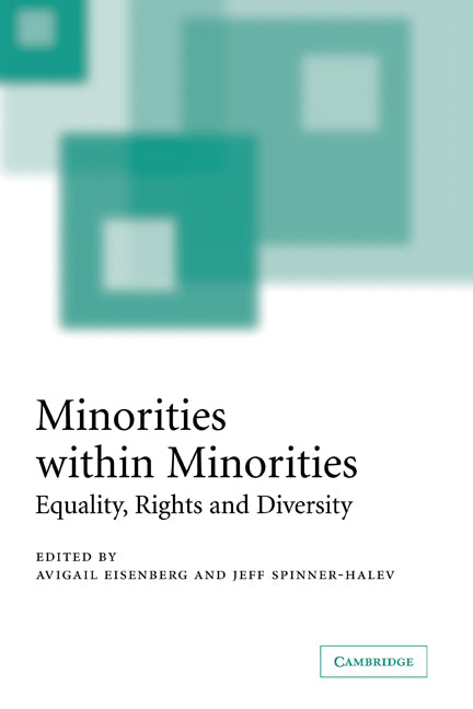 Minorities within Minorities; Equality, Rights and Diversity (Hardback) 9780521843140