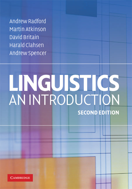 Linguistics; An Introduction (Hardback) 9780521849487