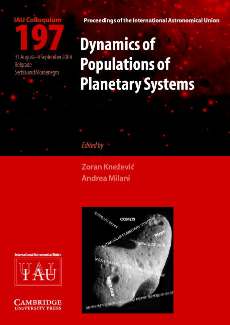 Dynamics of Populations of Planetary Systems (IAU C197) (Hardback) 9780521852036