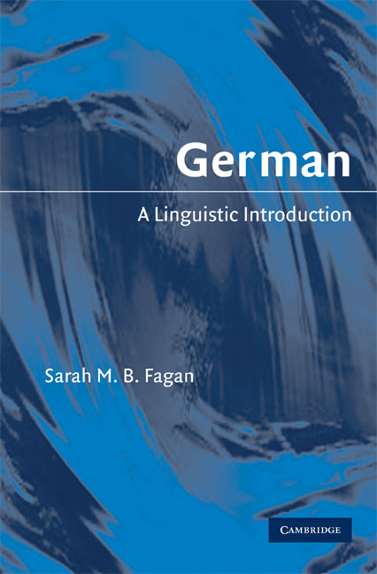 German; A Linguistic Introduction (Hardback) 9780521852852