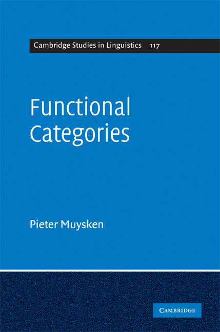 Functional Categories (Hardback) 9780521853859