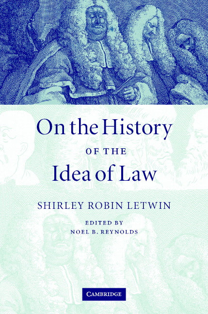 On the History of the Idea of Law (Hardback) 9780521854238