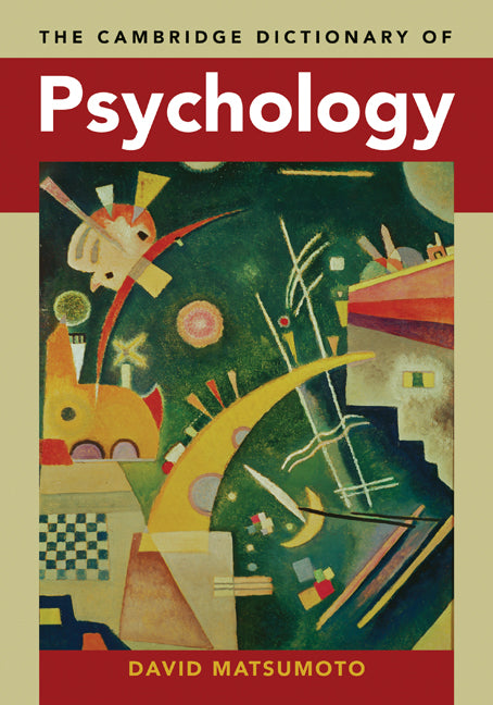 The Cambridge Dictionary of Psychology (Hardback) 9780521854702