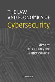 The Law and Economics of Cybersecurity (Paperback / softback) 9781107403109