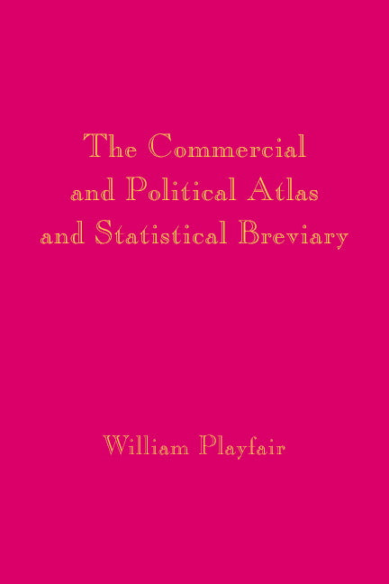 Playfair's Commercial and Political Atlas and Statistical Breviary (Hardback) 9780521855549