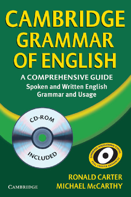 Cambridge Grammar of English Hardback with CD-ROM; A Comprehensive Guide () 9780521857673