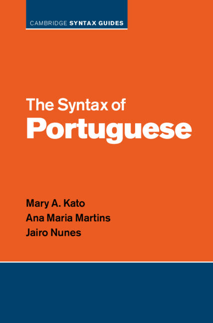 The Syntax of Portuguese (Hardback) 9780521860611