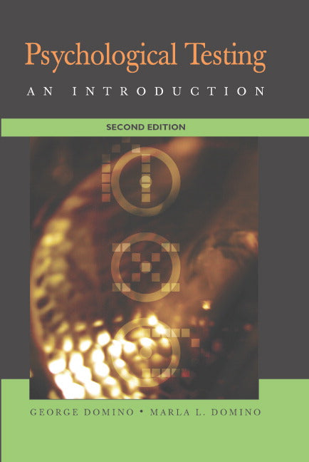 Psychological Testing; An Introduction (Hardback) 9780521861816