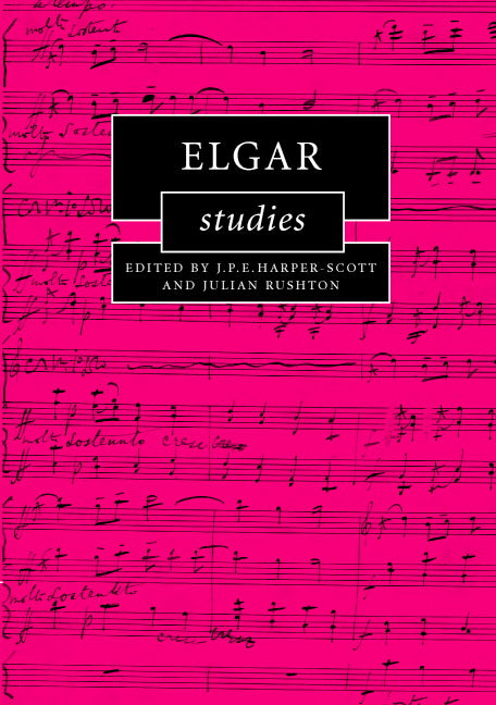 Elgar Studies (Hardback) 9780521861991