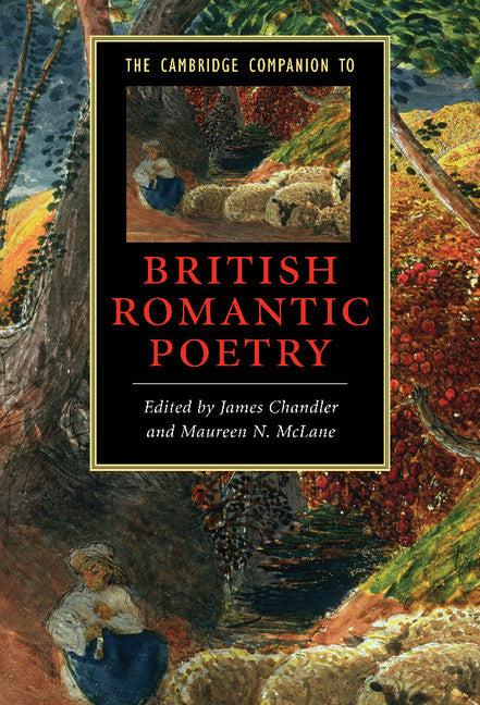 The Cambridge Companion to British Romantic Poetry (Hardback) 9780521862356