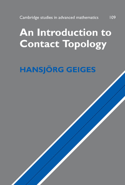 An Introduction to Contact Topology (Hardback) 9780521865852