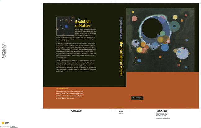 The Evolution of Matter; From the Big Bang to the Present Day (Hardback) 9780521866477