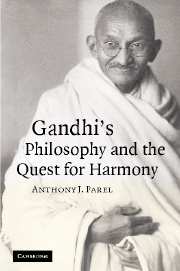 Gandhi's Philosophy and the Quest for Harmony (Paperback / softback) 9780521050159