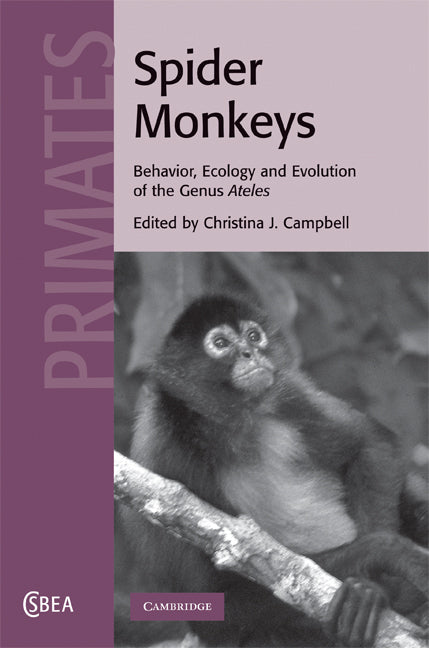 Spider Monkeys; Behavior, Ecology and Evolution of the Genus Ateles (Hardback) 9780521867504