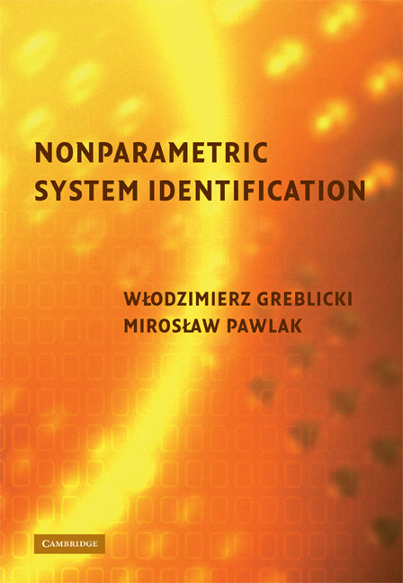 Nonparametric System Identification (Hardback) 9780521868044
