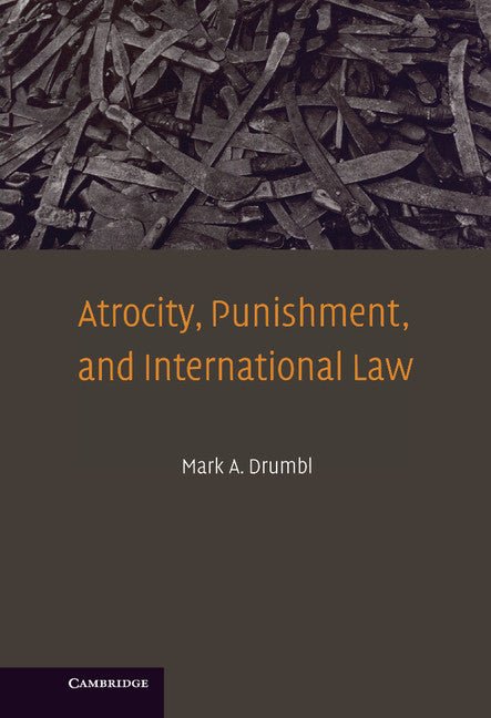Atrocity, Punishment, and International Law (Hardback) 9780521870894