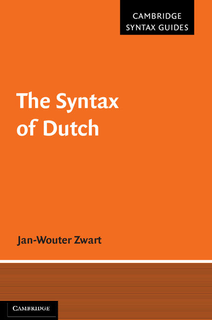 The Syntax of Dutch (Hardback) 9780521871280
