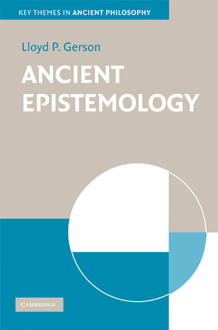 Ancient Epistemology (Hardback) 9780521871396