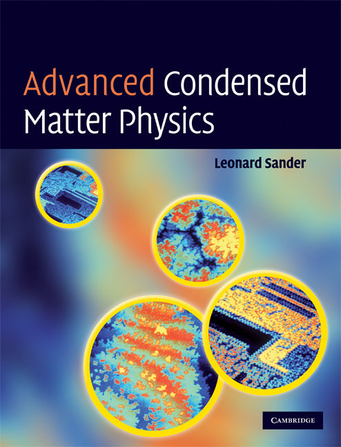 Advanced Condensed Matter Physics (Hardback) 9780521872904