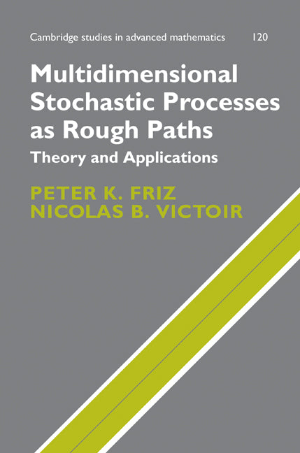 Multidimensional Stochastic Processes as Rough Paths; Theory and Applications (Hardback) 9780521876070