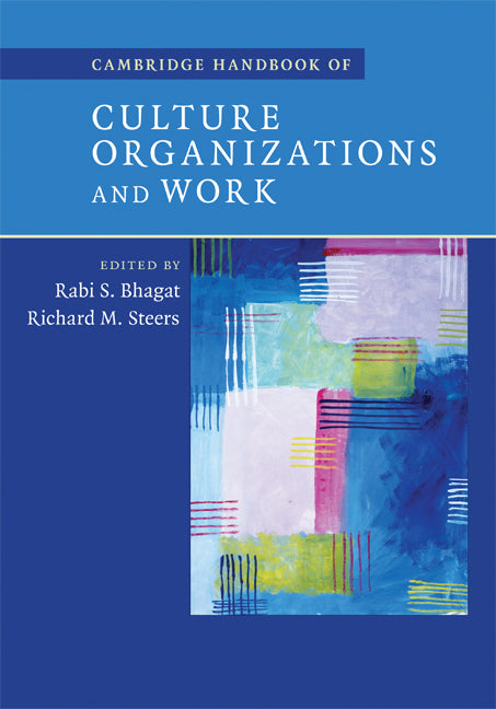 Cambridge Handbook of Culture, Organizations, and Work (Hardback) 9780521877428