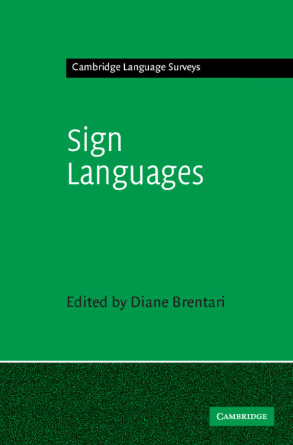 Sign Languages (Hardback) 9780521883702