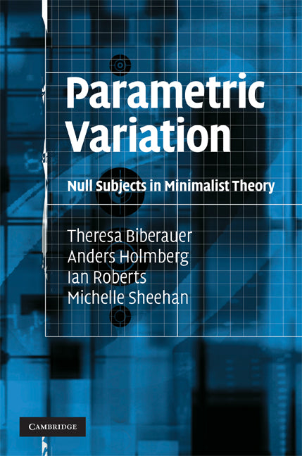 Parametric Variation; Null Subjects in Minimalist Theory (Hardback) 9780521886956