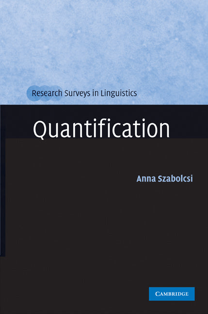 Quantification (Hardback) 9780521887960