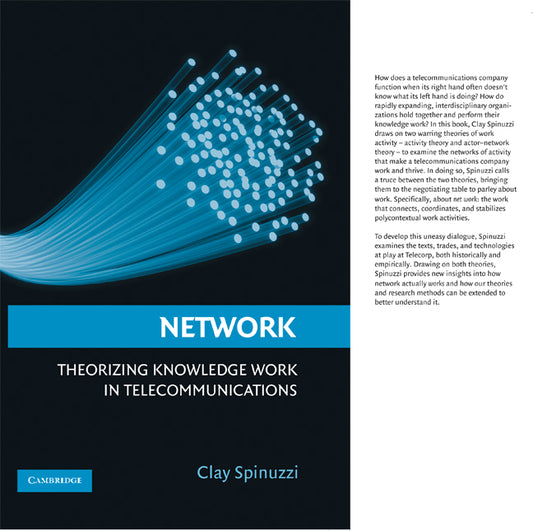 Network; Theorizing Knowledge Work in Telecommunications (Hardback) 9780521895040