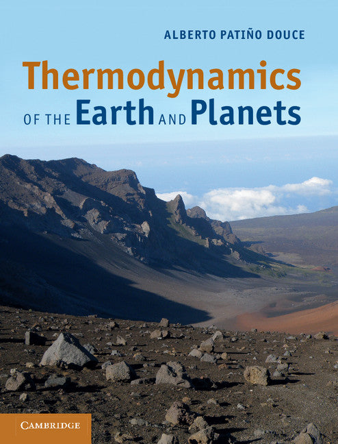 Thermodynamics of the Earth and Planets (Hardback) 9780521896214