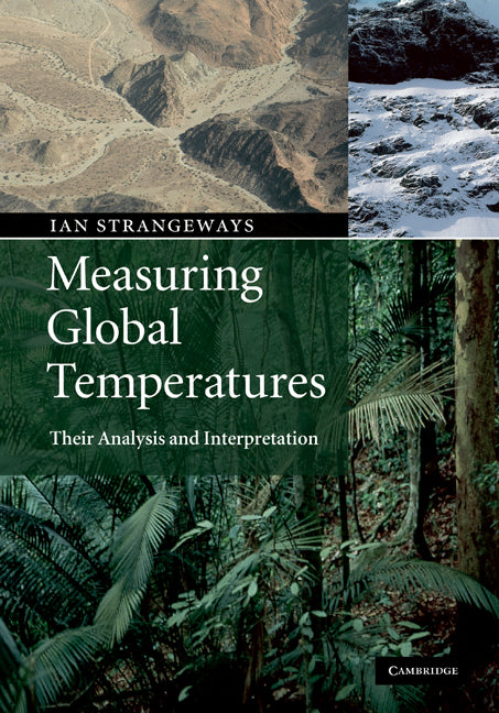 Measuring Global Temperatures; Analysis and Interpretation (Hardback) 9780521898485