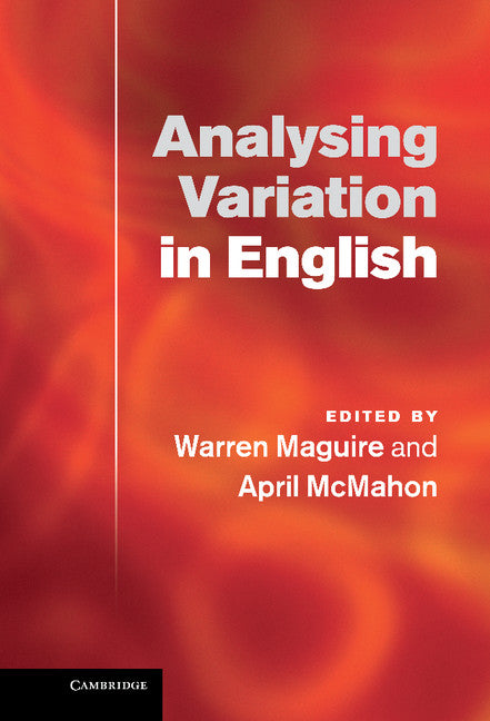 Analysing Variation in English (Hardback) 9780521898669